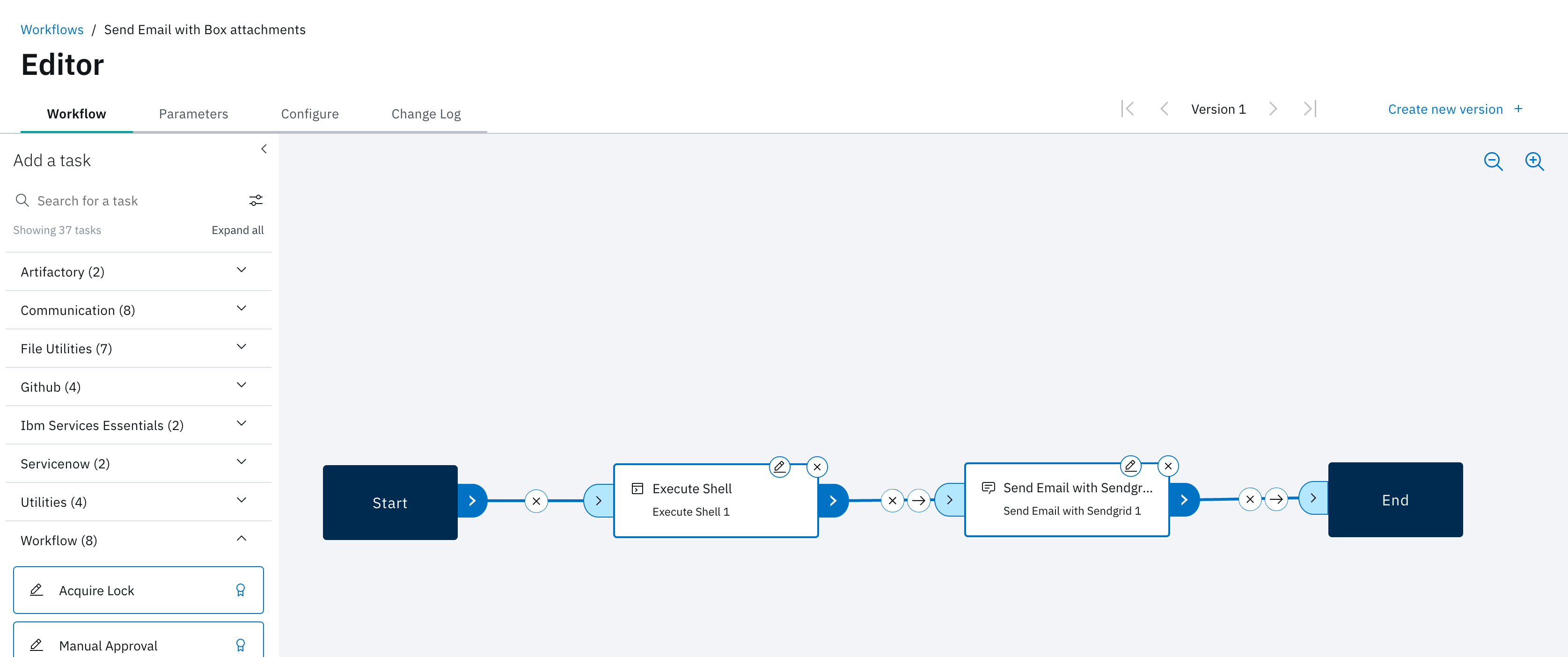 Workflow Settings