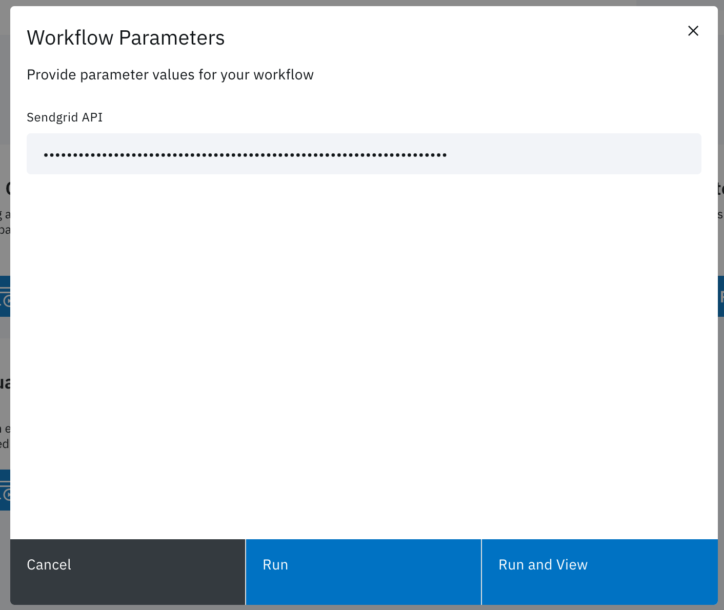 Workflow Parameters